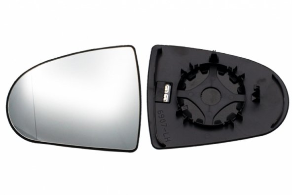 Acceder a la pieza Cristal + soporte retrovisor izquierdo, asférico, térmico Acceder a la pieza Cristal + soporte retrovisor izquierdo, asférico, térmico