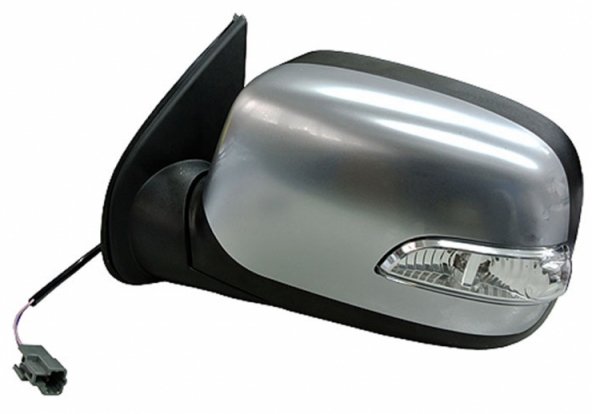 Acceder a la pieza Retrovisor eléctrico izquierdo, convexo, con intermitente, cromado (5 pines) Acceder a la pieza Retrovisor eléctrico izquierdo, convexo, con intermitente, cromado (5 pines)