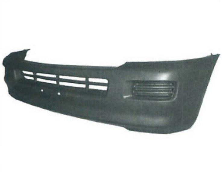 Acceder a la pieza Parachoques delantero, agujeros antinieblas