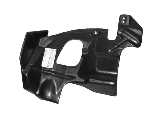 Acceder a la pieza Protección bajo motor izquierdo