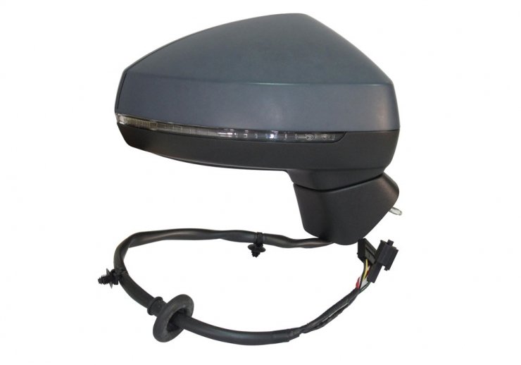 Acceder a la pieza Retrovisor eléctrico derecho, asférico, térmico, imprimado, abatible, con intermitente, memoria, side (14 pines) (Limousine)