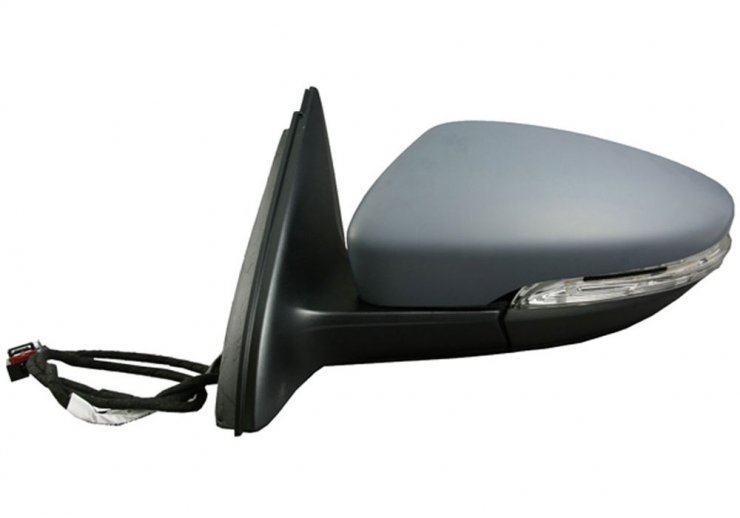 Acceder a la pieza Retrovisor eléctrico izquierdo, asférico, térmico, imprimado, abatible, con intermitente (8 pines)