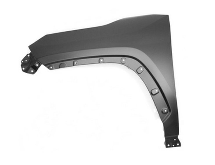 Acceder a la pieza Aleta delantera izquierda, aluminio