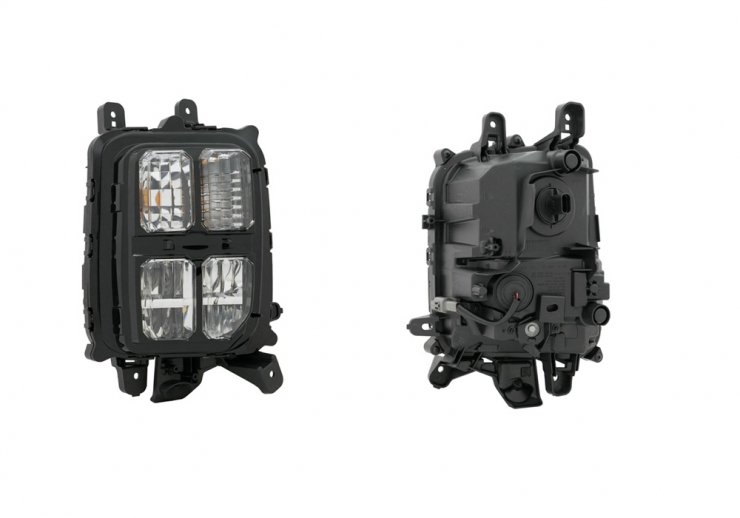 Acceder a la pieza Faro antiniebla derecho, LED, PY21W