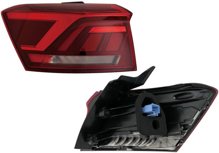 Acceder a la pieza Piloto trasero izquierdo, LED, fumé