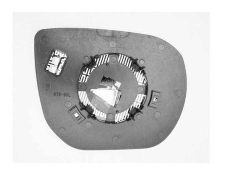 Acceder a la pieza Cristal + soporte retrovisor izquierdo, asférico, térmico, cromado