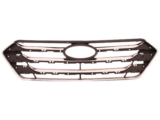 Acceder a la pieza Rejilla frente negra/cromada