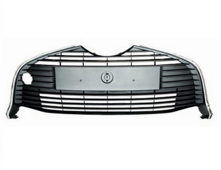 Acceder a la pieza Rejilla central parachoques, negro