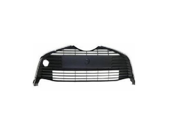 Acceder a la pieza Rejilla central parachoques delantero, negro, tapa gancho (Hybrid)