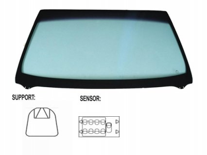 Acceder a la pieza Parabrisas verde Acceder a la pieza Parabrisas verde