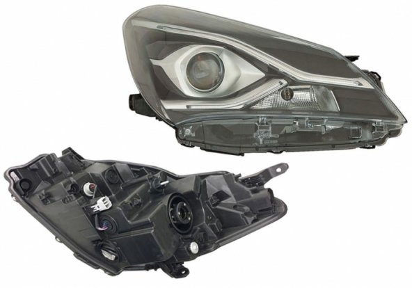 Acceder a la pieza Faro eléctrico derecho, LED (5 puertas)