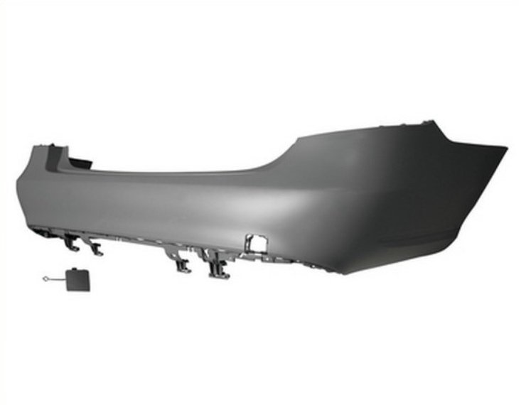 Acceder a la pieza Parachoques trasero imprimado