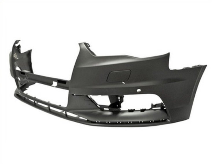 Acceder a la pieza Parachoques delantero imprimado, sensores aparcamiento, agujeros lavafaros, tapa gancho (Cabrio, Sedán)