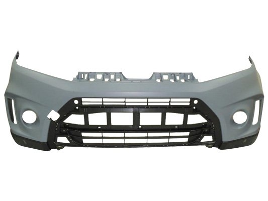 Acceder a la pieza Parachoques delantero imprimado, agujeros sensores