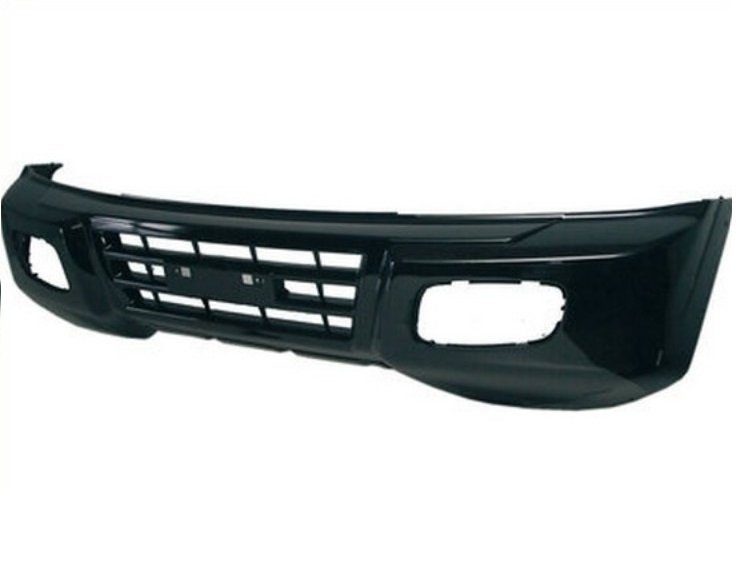 Acceder a la pieza Parachoques delantero negro, agujeros para aleta