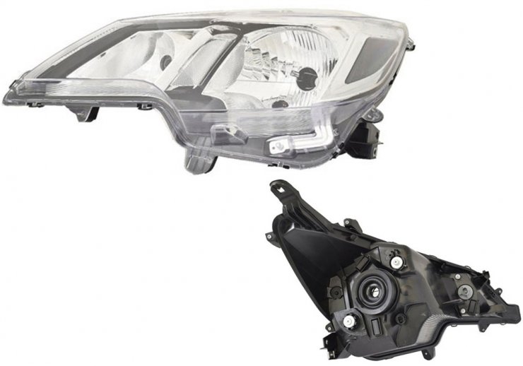 Acceder a la pieza Faro eléctrico izquierdo, H4