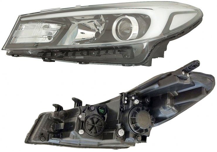 Acceder a la pieza Faro manual derecho, H7