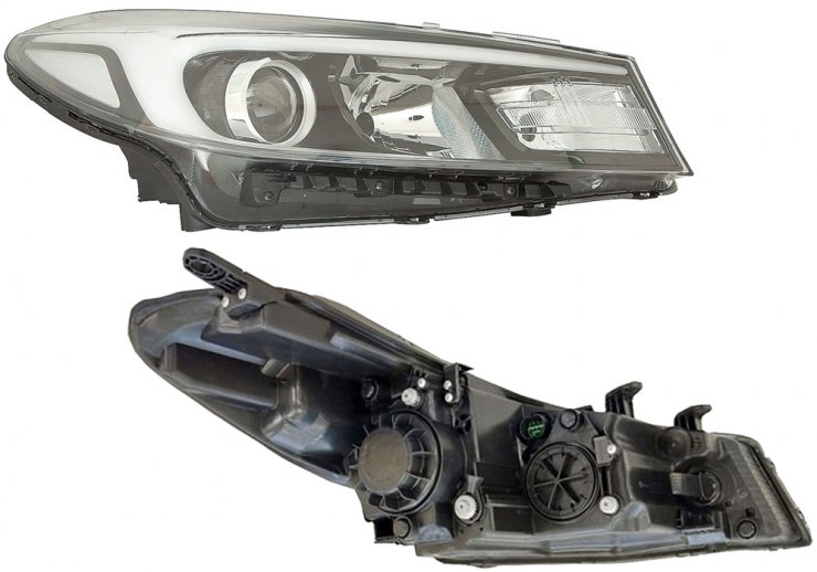 Acceder a la pieza Faro manual izquierdo, H7