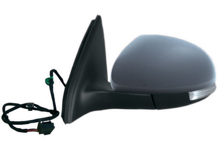 Acceder a la pieza Retrovisor izquierdo eléctrico, térmico, abatible, imprimado + intermitente + cortesía [gran ángulo]