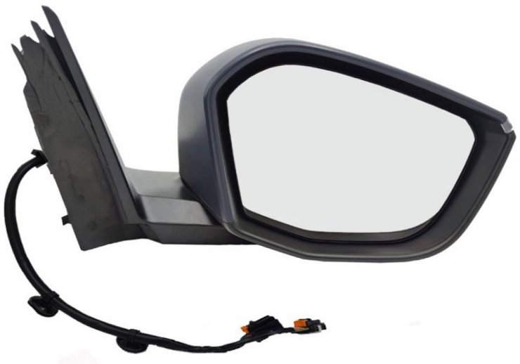 Retrovisor eléctrico derecho, convexo, térmico, imprimado, abatible, con intermitente, sonda, cortesía (12 pines) CITROEN-C4 pour CITROEN C4  pour CITROEN C4