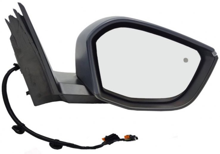 Retrovisor eléctrico derecho, convexo, térmico, imprimado, abatible, con intermitente, sonda, cortesía, side (14 pines) CITROEN-C4 pour CITROEN C4  pour CITROEN C4