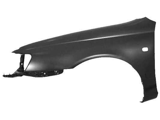 Acceder a la pieza Aleta delantera izquierda, con agujero