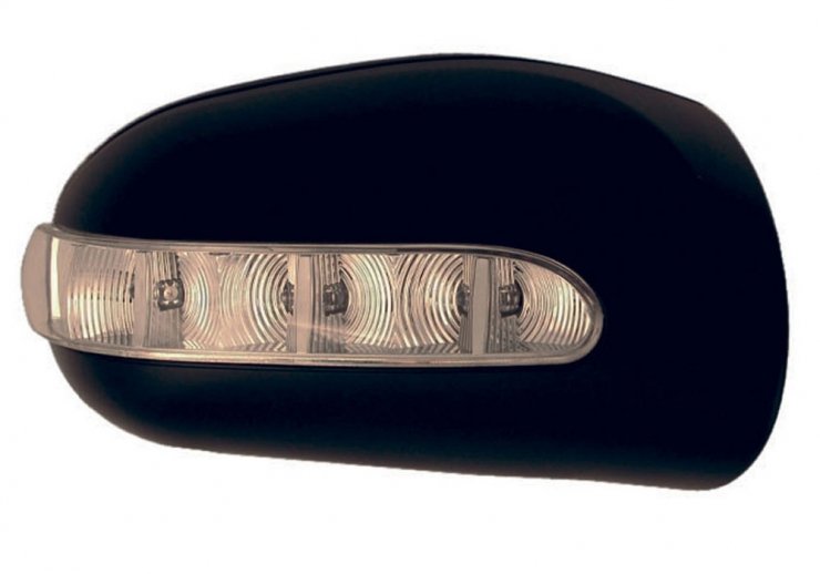 Carcasa retrovisor derecho, imprimado, con intermitente, cortesía MERCEDES-W220 pour MERCEDES CLASE S  pour MERCEDES CLASE S