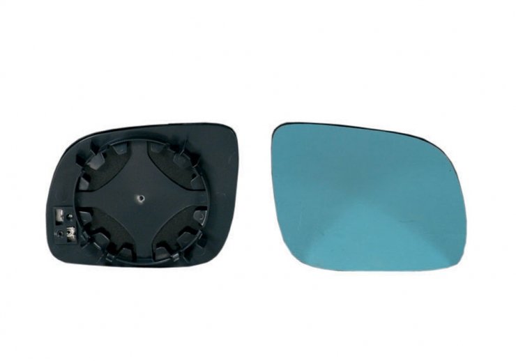 Acceder a la pieza Cristal + soporte retrovisor derecho, convexo, azul (pequeño)