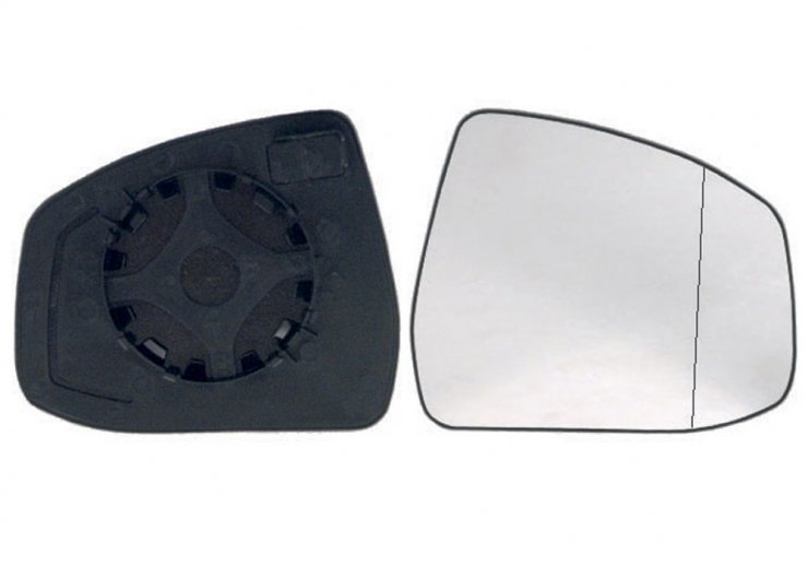 Acceder a la pieza Cristal + soporte retrovisor derecho, asférico