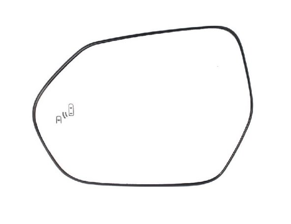 Acceder a la pieza Cristal + soporte retrovisor izquierdo, convexo, térmico, side