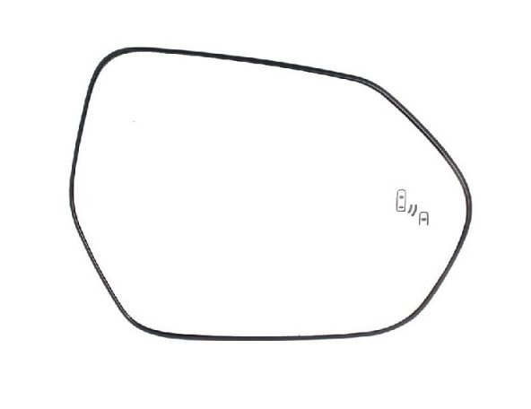 Acceder a la pieza Cristal + soporte retrovisor derecho, convexo, térmico, side