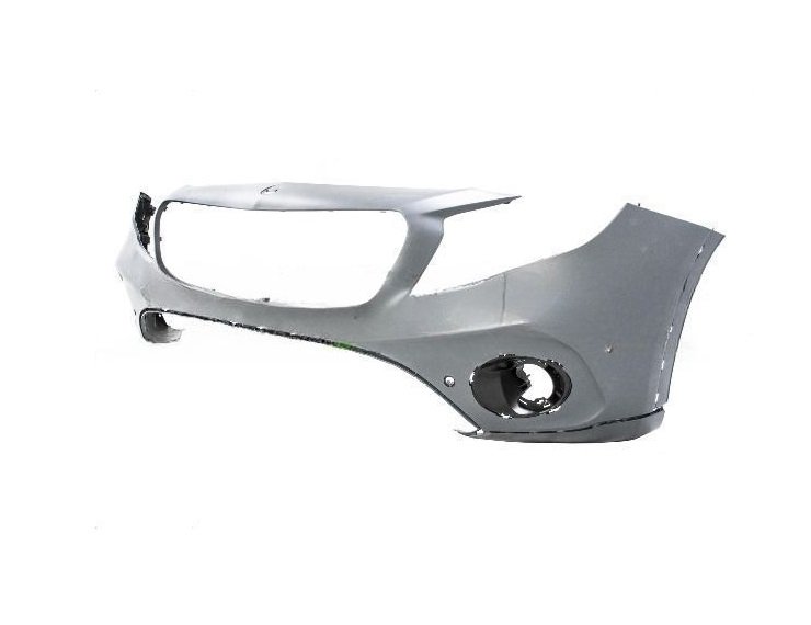 Parachoques delantero, imprimado, con tapa gancho, agujeros sensores, agujeros cámara MERCEDES-X156 pour MERCEDES CLASE GLA  pour MERCEDES CLASE GLA