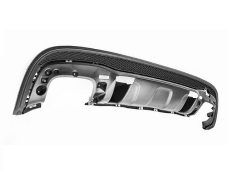 Acceder a la pieza Parachoques trasero inferior, negro (Mod. AMG)