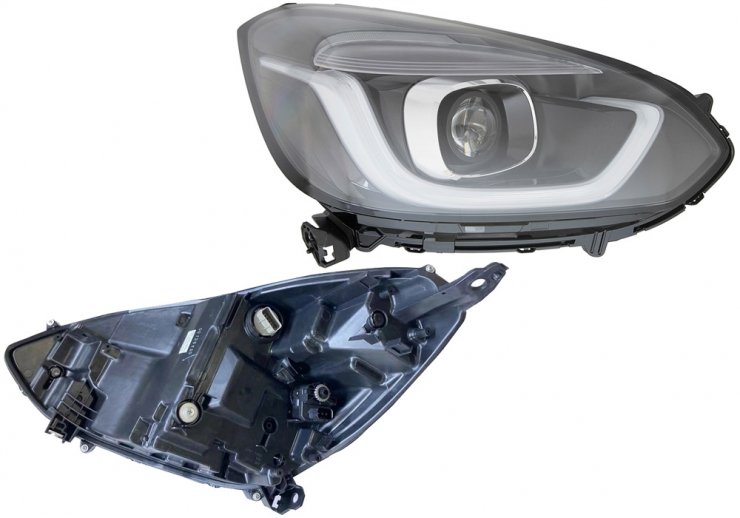 Acceder a la pieza Faro eléctrico derecho, LED (motor)