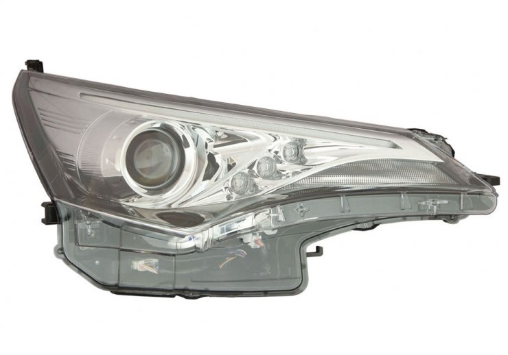 Acceder a la pieza Faro eléctrico derecho, negro, LED