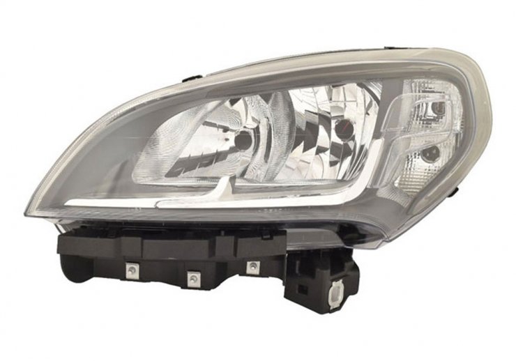 Acceder a la pieza Faro eléctrico izquierdo, cromado, H7+H7 (motor)