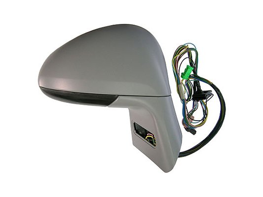 Acceder a la pieza Retrovisor derecho eléctrico, convexo, azul, térmico, imprimado, abatible