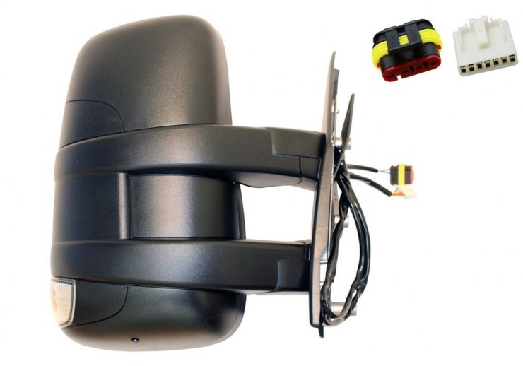 Acceder a la pieza Retrovisor eléctrico derecho, convexo, térmico, con intermitente (Corto) (9 pines)