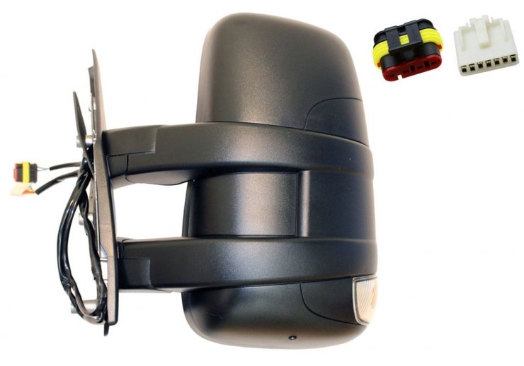 Acceder a la pieza Retrovisor eléctrico izquierdo, convexo, térmico, con intermitente (Corto) (9 pines)