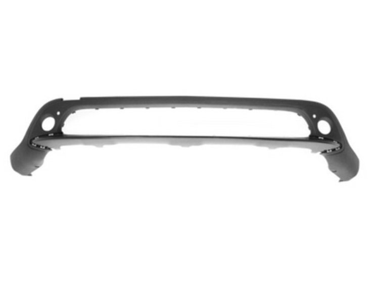 Acceder a la pieza Spoiler central del parachoques delantero, gris, agujeros antinieblas