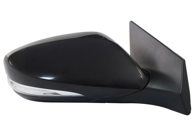 Retrovisor eléctrico derecho, convexo, térmico, imprimado, con intermitente (6 pines)  pour HYUNDAI ELANTRA  pour HYUNDAI ELANTRA