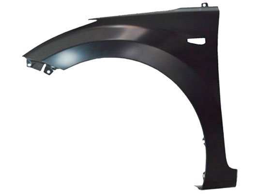 Acceder a la pieza Aleta delantera izquierda, con agujero