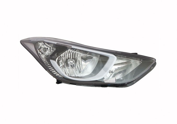 Faro eléctrico derecho, negro, H7+H7  pour HYUNDAI ELANTRA  pour HYUNDAI ELANTRA