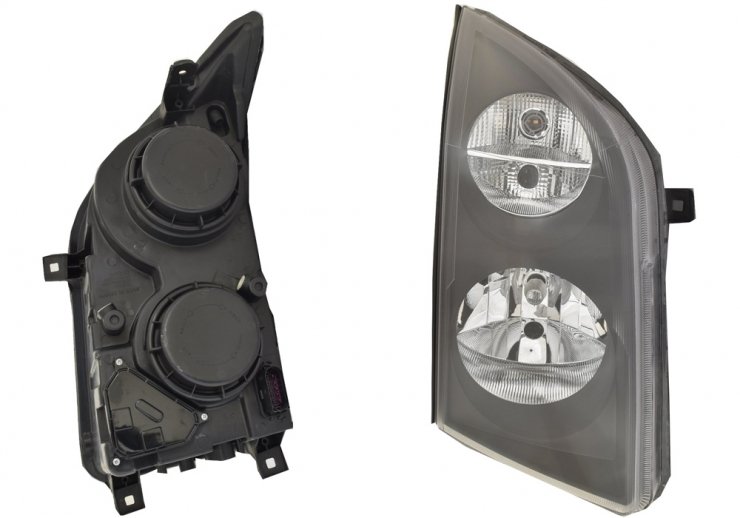 Faro eléctrico derecho, H7+H7 VOLKSWAGEN-CRAFTER pour VOLKSWAGEN CRAFTER  pour VOLKSWAGEN CRAFTER