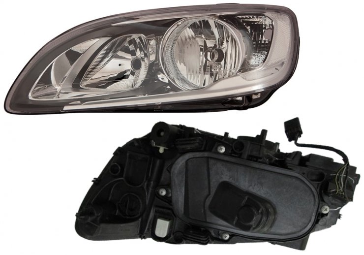Faro eléctrico izquierdo, LED, H7+H9 (motor)  pour VOLVO S60-V60  pour VOLVO S60-V60