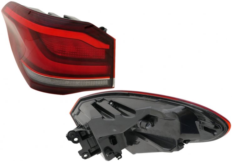 Acceder a la pieza Piloto trasero izquierdo exterior, LED