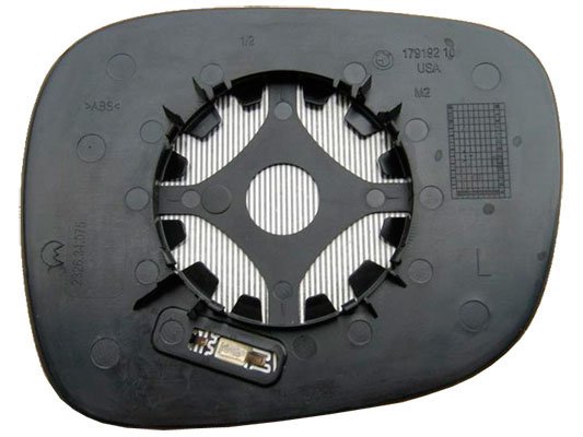 Acceder a la pieza Cristal + soporte retrovisor izquierdo, asférico, térmico, azul 