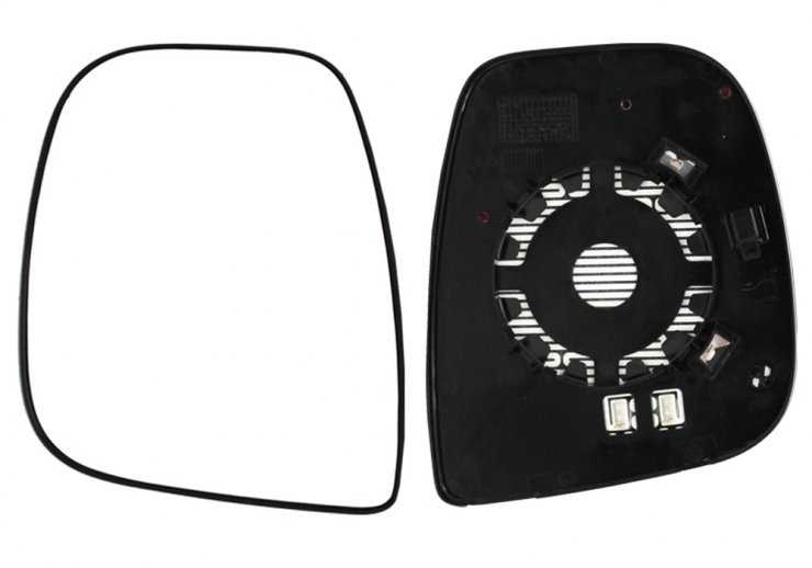 Acceder a la pieza Cristal + soporte retrovisor derecho, convexo, térmico