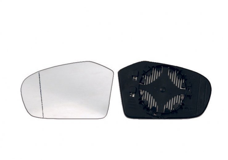 Acceder a la pieza Cristal + soporte retrovisor izquierdo, plano, térmico