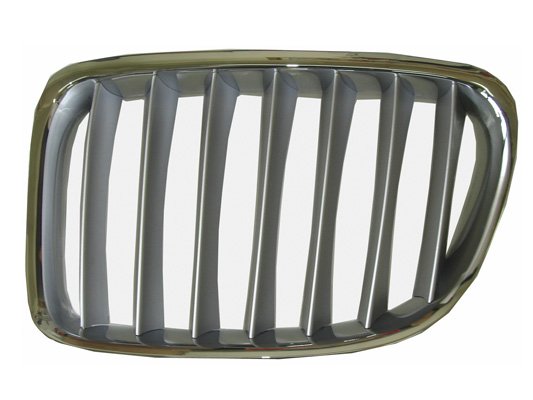 Acceder a la pieza Rejilla izquierda, cromado/plata